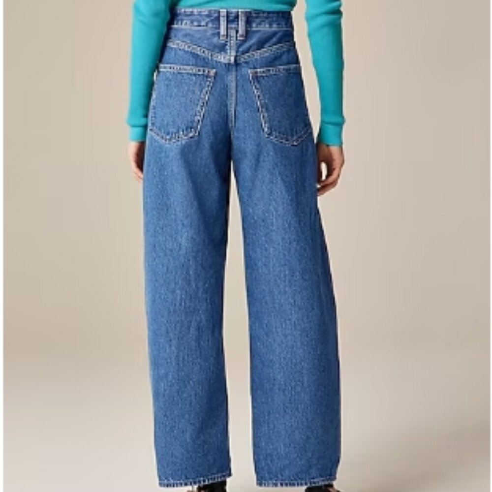 J.Crew Barrel-Leg Jean – Elaine Wash – Size 25 – NWT - Picture 1 of 4